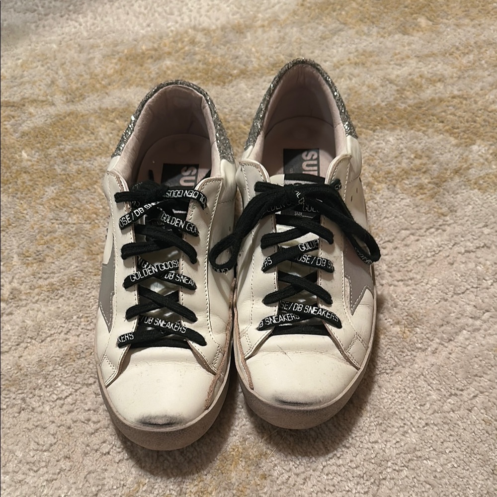 White and Black Sneakers